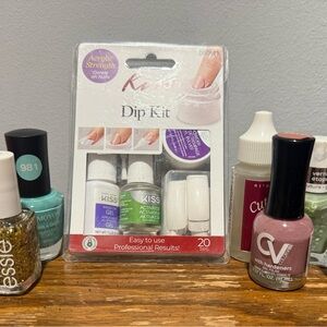 Kiss Dip Kit with Purple and White Activators
